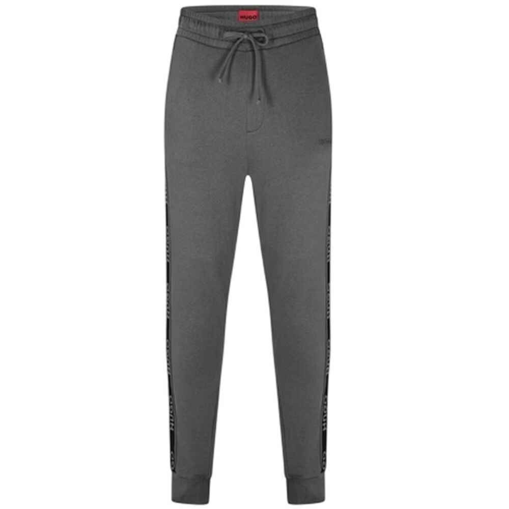 Hugo Mens Liam Cotton Logo Joggers / Gray